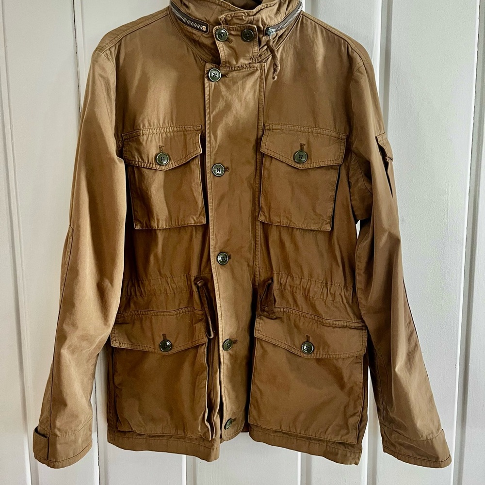 J. Crew Men's Field Jacket in Rich Brown